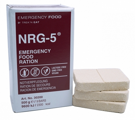 Пшеничні брикети Emergency Food NRG-5   фото