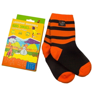 Шкарпетки водонепроникні дитячі DexShell Kids  Помаранчевий фото