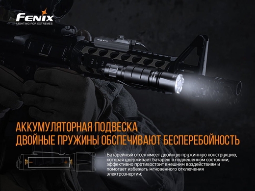 Тактичний ліхтар Fenix TK16 V2.0 3100 лм  Чорний фото