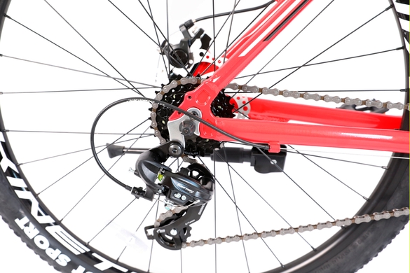 Велосипед гірський жіночий Kinetic Vesta 27.5”  Червоний фото