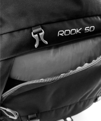 Рюкзак Osprey Rook від 50 до 65 л  Чорний фото