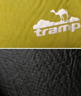 Самонадувний килимок Tramp Comfort Double  Зелений фото