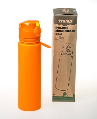Мягкая бутылка Tramp от 0.5 до 0.7 л  Оранжевый фото