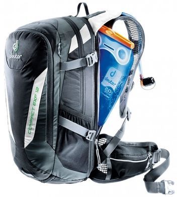 Рюкзак Deuter Compact EXP від 12 до 16 л  Чорний фото