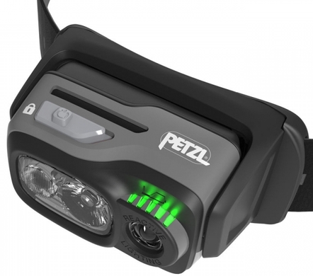 Налобний ліхтар Petzl Swift RL Pro 900 лм  Чорний фото