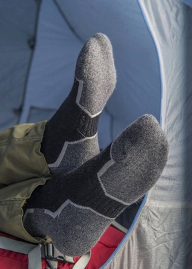 Термошкарпетки Aclima WarmWool  Чорний фото