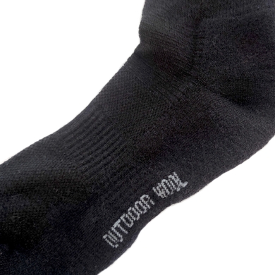 Термошкарпетки Aclima Skinnarmo Outdoor (без паковання)  Чорний фото