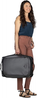 Дорожная сумка Osprey Rolling Transporter Global Carry-On 30 л  Черный фото