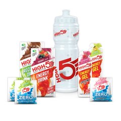 Набор High5 Starter Nutrition Pack с велофлягой 0.75 л  Прозрачный фото