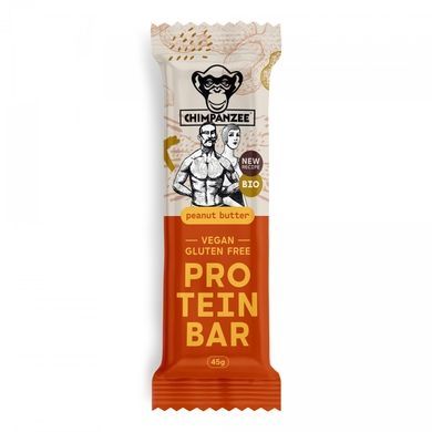 Батончик протеїновий Chimpanzee Bio Protein Bar Арахісова паста Батончик протеїновий Chimpanzee Bio Protein Bar Арахісова паста фото