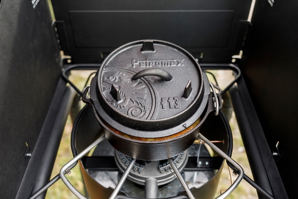 Казан-жаровня чугунная Petromax Dutch Oven от 0,6 до 16,1 л  Черный фото