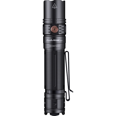 Тактичний ліхтар Fenix PD36R V2.0 1700 лм  Чорний фото