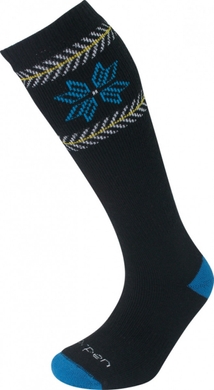 Набір шкарпеток для лиж та сноубору Lorpen Women Ski-Snowboard Italian Wool Combo (2 пары)  Чорний фото