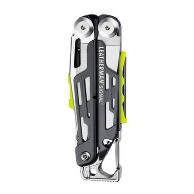 Мультитул Leatherman Signal в чохлі на кнопці  Сірий фото