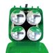 Газовый нагреватель воды портативный BRS-93  Зелёный фото high-res