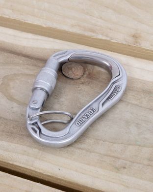 Карабін Edelrid HMS Bulletproof Screw FG Eco  Серебро фото