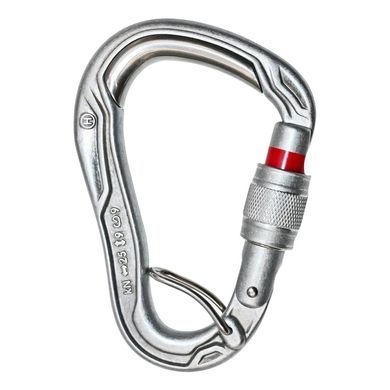 Карабін Edelrid HMS Bulletproof Screw FG Eco  Серебро фото