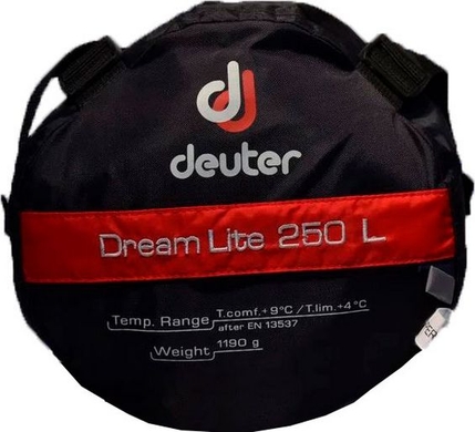Спальник Deuter Dream Lite 250 +4 °C  Червоний фото