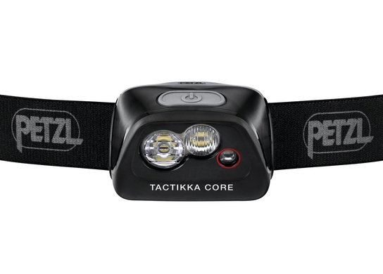 Налобний ліхтар Petzl Tactikka Core 450 лм  Чорний фото