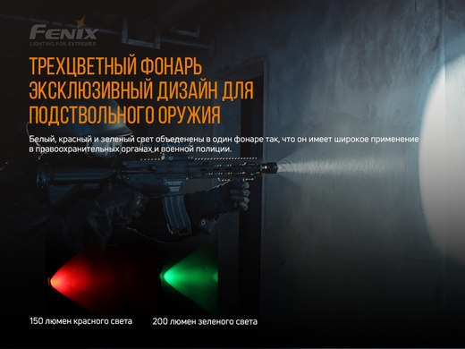Ручной фонарь Fenix TK26R 1500 лм  Черный фото
