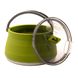 Чайник-котелок складной Tramp 1 л  Зелёный фото high-res