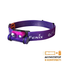 Налобный фонарь Fenix HM65R-DT 1500 лм  Фиолетовый фото