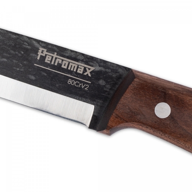 Нож туристический Petromax Bushcraft Knife 10,5 см  Серый фото