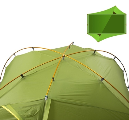 Палатка 3F UL Gear Taiji  Зелёный фото