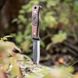 Ніж туристичний Petromax Bushcraft Knife 10,5 см  Сірий фото high-res