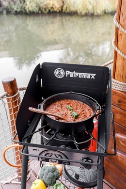 Казан-жарівня чавунна Petromax Dutch Oven на ніжках від 0,6 до 16,1 л  Чорний фото