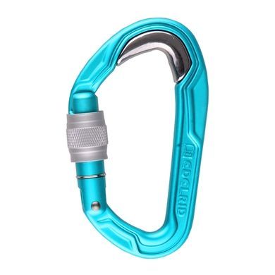 Карабін Edelrid Bulletproof Screw Oasis Бирюзовый Карабін Edelrid Bulletproof Screw Oasis Бирюзовый фото