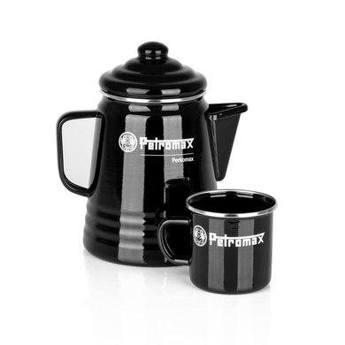 Кружка эмалированная Petromax Enamel Mug 300 мл  Черный фото
