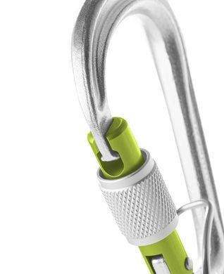 Карабін Edelrid HMS Bruce Steel Screw FG II Серебро Карабін Edelrid HMS Bruce Steel Screw FG II Серебро фото
