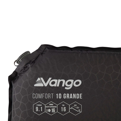 Самонадувний килимок Vango Comfort 10  Сірий фото