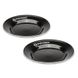 Набор тарелок эмалированных Petromax Enamel Plates (2 шт) от 18 до 26 см  Черный фото high-res