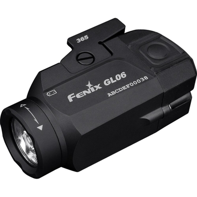 Ліхтар тактичний Fenix GL06-365 600 лм  Чорний фото