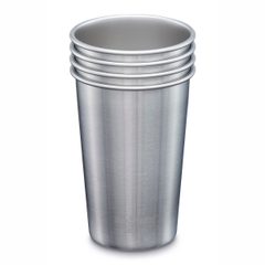 Набір стаканів Klean Kanteen Pint Cup (4 шт)  Серебро фото