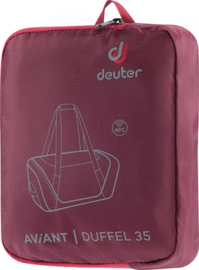 Дорожня сумка-рюкзак Deuter Aviant 35 л  Бордовый фото