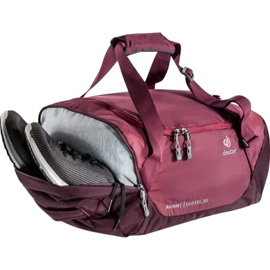 Дорожная сумка-рюкзак Deuter Aviant 35 л  Бордовый фото