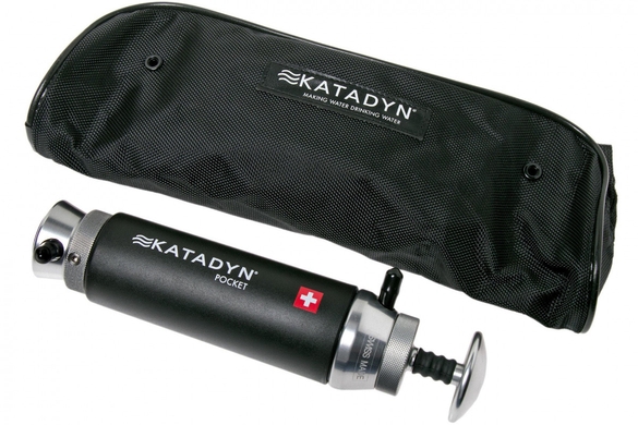 Фільтр для води Katadyn Pocket  Серебро фото
