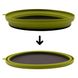 Складана тарілка Tramp плоска 25 см  Зелений фото high-res