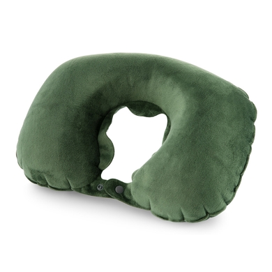 Надувная подушка-подголовник Кемпінг Comfort  Зелёный фото