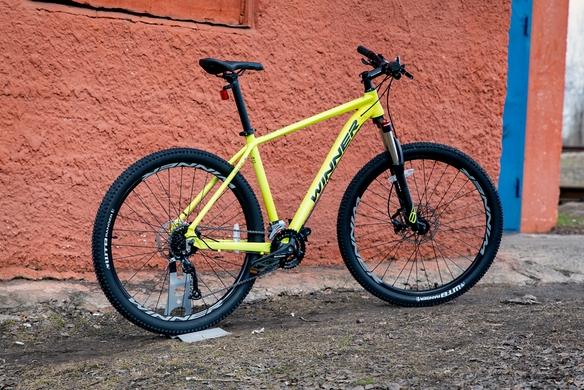 Велосипед горный Winner Solid DX 27.5”  Жёлтый фото