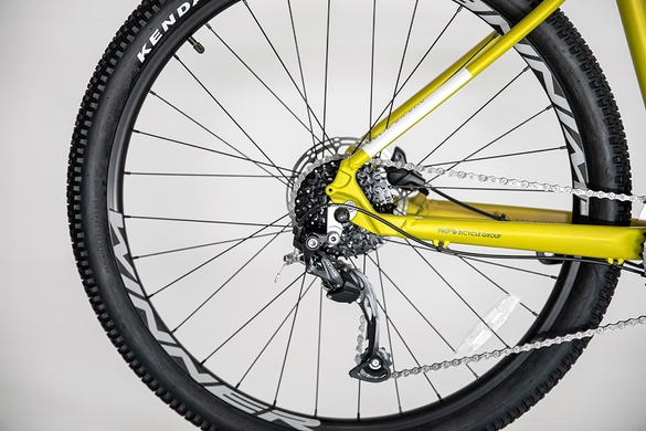 Велосипед гірський Winner Solid DX 27.5”  Жовтий фото