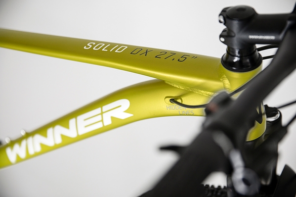 Велосипед горный Winner Solid DX 27.5”  Жёлтый фото