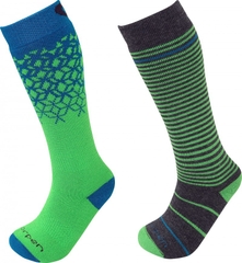 Набір гірськолижних шкарпеток Lorpen Kids Merino Blend Ski Combo (2 пары)  Зелений фото