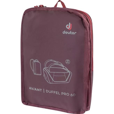 Дорожня сумка-рюкзак Deuter Aviant Pro 60 л  Бордовый фото
