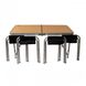 Комплект мебели Tramp (стол, 4 табурета)  Мультиколор фото high-res