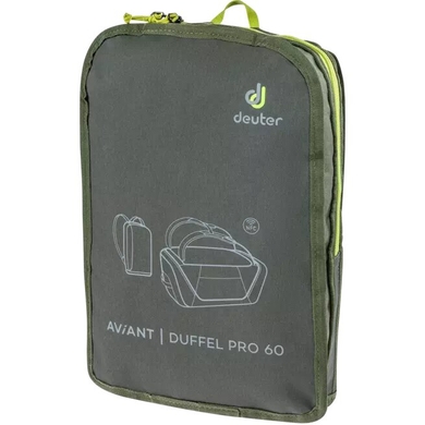 Дорожня сумка-рюкзак Deuter Aviant Pro 60 л  Хаки фото