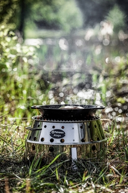 Сковорода-гриль чугунная Petromax Grill Fire Skillet с ручками-петлями от 30 до 35 см  Черный фото
